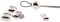 The Beadsmith Basic Elements Crimp Tubes & Smooth Crimp Covers Designed to Secure The Ends of Jewelry Stringing Cables & Wires, Silver Color